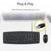 Micropack Classic Wired Keyboard and Mouse Combo KM-2003 - Image 5