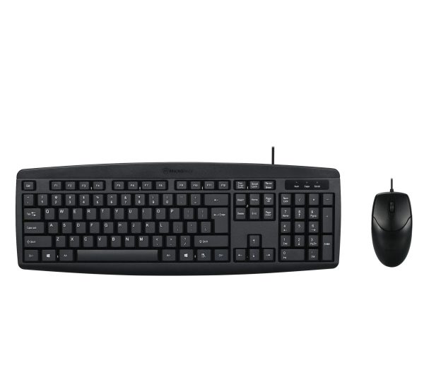 Micropack Classic Wired Keyboard and Mouse Combo KM-2003